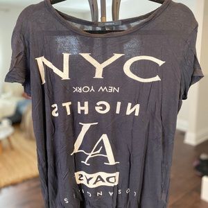 Forever 21 Loose Fit Graphic Tee